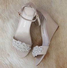 Tiffany Blue Heels, Best Bridal Shoes, Satin Wedding Shoes, Rose Gold Shoes, Nude Wedges, Crystal Heels, Shoe Inspiration, Blue Heels