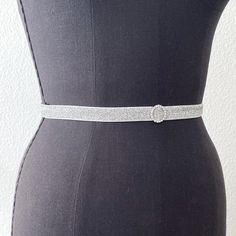 "Sparkle elastic belt with a silver circle rhinestone buckle. Available in 4 colors - 1/2\" (band width) - XS (25\") S (27\") M (29\") L (31\") XL (34\") waist band lengths - CUSTOM sizing available - Care: Dry clean only - Made in USA MORE BAND/ ELASTIC BELTS, https://www.etsy.com/shop/Melissavelia?section_id=27861496" Belts Fancy Female Silver Sparkle, Luxury Silver Belts For Formal Occasions, Luxury Silver Belt For Formal Occasions, Elegant Cheap Formal Belts, Cheap Elegant Belt With Removable Feature, Trendy Cheap Belts For Party, Formal Belt, Glitter Belt, Diy Belt For Dresses