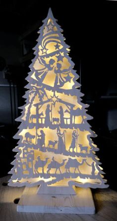 NW950 Large Nativity Tree Digital Pattern - Etsy Nativity Tree, Christmas Yard Art, Christmas Yard Decorations, Christmas Yard, Christmas Nativity, Diy Christmas Tree, Christmas Wood, Nativity Set