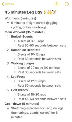 the workout log is shown with instructions for each item in this exercise book, and it's time to start running