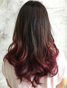 Sandy Brown Hair, Burgundy Brown Hair, Natural Dark Hair, Dipped Hair, Red Ombre Hair, Golden Brown Hair, Dyed Hair Pastel, Dip Dye Hair