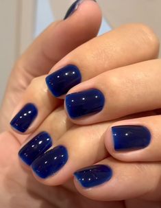 Lots Of Dots Gelish, Navy Jelly Nails, Dark Blue Jelly Nails, Dark Blue Gel Nails, Design Nails Art, Daisy Acrylic Nails, Blue Gel Nails, Amazon Beauty, Trendy Products