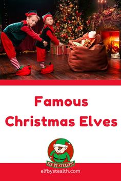 Famous Christmas elves by Elf By Stealth. Elf Yourself, Meet Santa, Christmas Elves, Santa Helper, The North Pole, Christmas Pins, Think Again, Christmas Memory