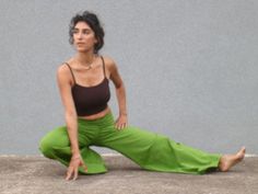 A High-Quality Fitness Wide Legg Hippie Green Yoga Pants, Festival Boho Clothing, Hand Made Of Amazing Cotton Lycra, Beautiful Loose Pants, Perfect for the up-and-coming season. These Beautiful and Relaxed Boho pants are the perfect style for your everyday visit to a café, a good yoga session, as well as a quick visit to a festival nearby. A Unique and gorgeous loose-fit pants, perfectly tailored to fit and compliment all body types, from size small to size XL. It is loose and comfortable to wea Pants Boho, Fitness Pants, Hippie Pants, Pants Cotton, Festival Clothing, Boho Pants, Comfy Pants, Green Pants, Loose Pants