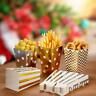 three different types of christmas decorations on a table