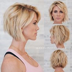 Jocelyn Mcclellan Hair, Jocelyn Mcclellan, Κούρεμα Bob, Latest Short Haircuts, Medium Bob Hairstyles, Choppy Hair, Layered Bob, Penteado Cabelo Curto, Short Hairstyle