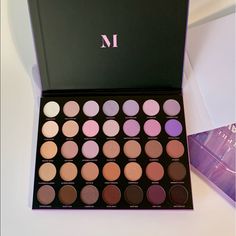 New In Box-Morphe 35l Ultralavender Artistry Eyeshadow Palette Purple Color Palettes, Favorite Makeup, Purple Eyeshadow, Face Card