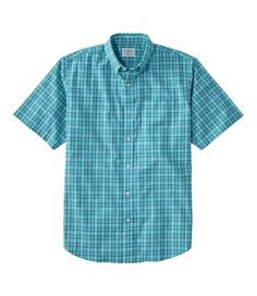 Customers love the high-quality craftsmanship of our wrinkle free button down shirt, which gives you all the comfort of cotton, with none of the wrinkles. Traditional Fit: Relaxed through the chest, sleeve and waist. 100% cotton poplin. Fine 80s two-ply fabric for longer wearability. Features wrinkle-free performance that won't wash out. Our innovative TrueCool® fabric wicks moisture away from your skin and helps it dry quickly. Machine wash and dry. Buttoned collar. Front pocket. Imported. | Men's Wrinkle-Free Kennebunk Sport Shirt, Traditional Fit Short-Sleeve Check, Cotton Casual Fitted Wrinkle-resistant Shirt, Casual Wrinkle-resistant Button-up Top, Cotton Button-up Wrinkle-resistant Top, Cotton Wrinkle-resistant Button-up Top, Casual Cotton Tops Wrinkle-resistant, Spring Casual Wrinkle-resistant Tops, Spring Cotton Wrinkle-resistant Tops, Spring Wrinkle-resistant Cotton Tops, Wrinkle-resistant Button-up Shirt For Spring