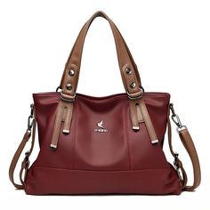 Women Faux Leather Shoulder Bag Tote Purse Handbags Messenger Crossbody Satchel Size: 41-10-27 cm    Shipping Service: We are located at United States and Canada. The item will be shipped from USA or Canada. The shipping time needs about 7 business days with standard shipping.   Return policy: We accept all the return, you can just return to the US warehouse. It is very easy to return the item.   Photo Display: Womens Messenger Bag, Hand Bags For Women, Soft Leather Handbags, Casual Tote Bag, Large Crossbody Bags, Buy Bags, Bags Leather Handbags, Handbags Casual, Leather Handbags Women