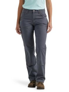 PRICES MAY VARY. RELAXED FIT. These work pants don't cut corners on comfort and quality. They feature a relaxed fit for more freedom to move and fit over your favorite pair of work boots. DURABLE CONSTRUCTION. Finished with reinforced pockets and a double knee construction, these durable pants can stand up to any task at hand. STRETCH FABRIC. Prioritize your comfort with features such as durable cotton stretch fabric designed to keep you moving comfortably without restrictions. RIGGS WORKWEAR. D Women In Construction Outfits, Women In Construction, Construction Outfit, Hand Stretch, Workwear Pants, Women's Uniforms, Oc Inspo, Warm Pants, Safety Clothing