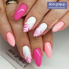 Nail Art Fucsia, Classic Summer Nails, Nagel Stamping, Gel French Manicure, Nail Art Summer, Acrylic Nail Designs, Trendy Nails