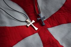 This cross is humble and not too boasted, yet elegant and timeless in it's design and material. It has a very high degree of finishing polish and it will reflect light beautifully from the authentic handmade hammermarks when worn. This cross is humble and not too boasted like the knights of Templar or Hospitaller brotherhoods. Yet it is elegant and timeless in it's design and material. The cross itself is medium size, it is easy to carry on neck, catches the eye and is not too large or too small Handmade Adjustable Cross Pendant Necklace, Handmade Adjustable Crucifix Cross Necklace, Handmade Adjustable Cross Necklace, Knights Of Templar, Crusader Cross, Black Oil, Crusades, The Cross, Knights