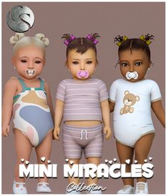 CAMUFLAJE - Mini Miracles Infant Collection Teaser | Camuflaje Sims 4 Cc Infants Clothes Boy, Ts4 Infant Clothes, Sims 4 Infant And Toddler Cc, Sims 4 Infant Outfits, Sims 4 Twins Cc, Sims 4 Infant Cc Boy, Sims Cc Baby, Sims 4 Baby Mods, Children Cc Sims 4