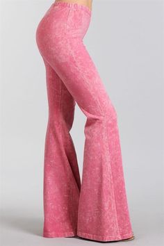 Pink Bell Bottoms Pink Bell Bottoms, Pink Bottom, Plaid Blanket Scarf, Lightweight Pants, Red Scarves, Bell Bottom Pants, Flare Leggings, Pink Pants, Bell Bottom