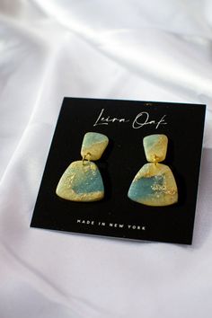 the earrings are made in new york