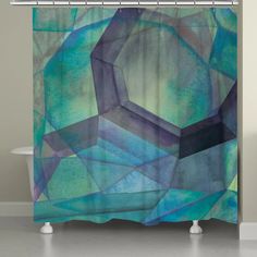 [shower curtains] Geometric Shower Curtain, Personalized Shower Curtain, Shower Curtain Sizes, Button Holes, Nordic Interior, Household Decor, Patterned Shower Curtain, Curtains With Rings, Shower Curtain Rings