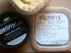 My version of Oatifix Banana Baby Food, Lotion Bar, Powder Recipe, Diy Products, Homemade Beauty, Handmade Cosmetics, Diy Cosmetics