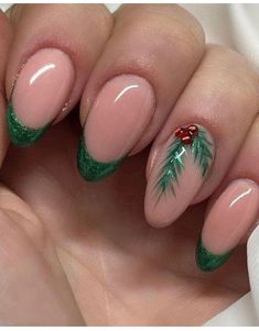 Christmas Stilleto Nails Designs, Nail Art Noel, Unghie Nail Art, Tree Nails, Christmas Gel Nails, Pink Nail Art, Christmas Nails Acrylic, Festival Nails, Pink Nail