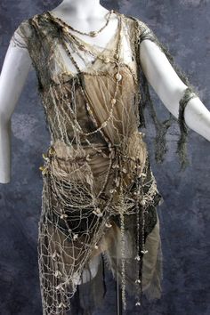 Clothes Made From Nature, Swamp Costume Ideas, Bohemian Halloween Festival Dresses, Fitted Fairy Dress For Halloween Costume, Fitted Fairy Dress For Halloween, Bohemian Halloween Costume Dress, Bohemian Halloween Party Dress, Men Fairy Costume, Bohemian Fitted Dress For Fantasy Events