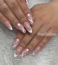 wedding nails, bridal nails, french manicure wedding, french tips nails brides, wedding nails brides, bride nails, wedding nail ideas French Tip With Design Acrylic, French Tip Nails With Design, Creative Nail Ideas, Nail Art Tutorials, Matte Nail, Art For Beginners