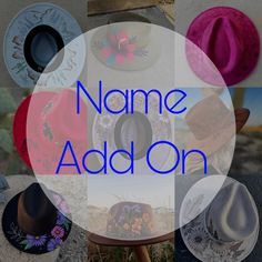 This listing is to accompany any of your wide brim hat purchases. this can be used to add a name, small quote, verse, or initials. is the notes section to write in what you would like 💜 E X T R A S Shop more items here- https://etsy.me/2VSkpOi Website: bittersweetcanvas.com Instagram: Instagram.com/bittersweetcanvas Facebook.com/bittersweetcanvas Explorer Hat, Small Quotes, Hand Burn, Hat Wedding, Wedding Hat, Wide Brim Fedora, Wedding Hats, Wide Brimmed Hats, Brim Hat