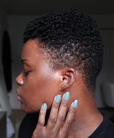 10 Dope Tapered Cut Hairstyles For 4C Natural Hair - The Glamorous Gleam Comb Coils Natural Hair, Coils Natural Hair, Comb Coils, Natural Hair 4c, Define Curls, Finger Coils