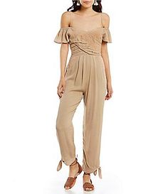 Free People In the Moment Off-the-Shoulder Jumpsuit H.e.r Style, Trina Turk, Contemporary Outfits, Nicole Miller, Modern Outfits, Off The Shoulder, Jumpsuit, Clothes For Women, Clothes