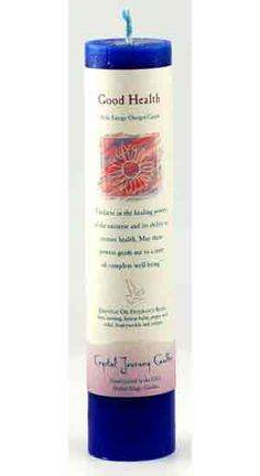 Perfect for any home or sacred space, this Reiki Charged pillar candle brings an aura of positive energy and good health to those touched by its warm light. "Hand crafted in the USA. 7" x 1 1/2". Wiccan Candle, Incense Oil, Candle Magick, Herbal Magic, Blue Candles, Candles For Sale, Lemon Balm, Candle Accessories, Pillar Candle