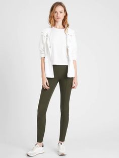 High-Rise Sloan Legging | Banana Republic