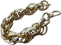 Women’s gold, bracelet. Very Good condition, size OS. Detailed measurements:Length - 6 inchesNew large clasp on 1960s bracelet because original clasp broke off. Now, easier to take on and off. 1960s Bracelet, Bracelet Shop, Metal Chain Link, Vintage 60s, Link Bracelets, 1960s, Gold Bracelet, Bracelet, Chain