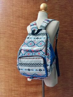 "✈️ For orders value over $55 (included shipping costs) shipment will Upgrade free to Express that package will be delivered in 3-5 business day worldwide. ❤️❤️ Unique pattern handmade backpack designed for convenience. travel or daily use It is handmade by local artisans in Thailand using cotton and unique boho handwoven patterns. Enough of space to store variety of stuff - take it to your school/college. yoga class. music festivals or just about anywhere and get ready for loads of compliments. Bohemian Backpack For Festivals, Bohemian Multicolor Backpack For Festival, Bohemian Backpack With Adjustable Strap For Festivals, Bohemian Rectangular Backpack For Festivals, Bohemian Backpack For Daily Use, Bohemian Handmade Backpack For Travel, Bohemian Backpack With Adjustable Strap, Bohemian Standard Backpack For Daily Use, Bohemian Summer Travel Backpack