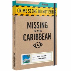 a book with the title missing in the caribbean written on it's front cover