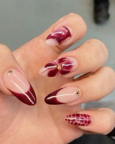 nail inspo red