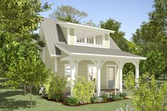 Small House In The Woods, Small Cottage House Plans, Small Cottage Homes, Tiny Cottage, Cottage Plan, Small Cottage, Beach Cottage Style