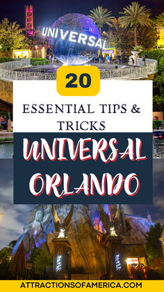 20 essential tips and tricks Universal Orlando. Universal Vacation, Volcano Bay, Universal Studio, Orlando Vacation, Universal Orlando Resort, Universal Studios Orlando, Budget Tips, Orlando Resorts, Islands Of Adventure