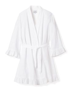 Women's Swiss Dots Robe | Over The Moon White Cotton Nightgown For Lounging, Fitted Cotton Sleepwear For Spring, Cotton Relaxed Fit Nightgown For Spring, Elegant Summer Loungewear Sleepwear, Elegant Cotton Sleepwear For Home, Elegant Summer Sleepwear For Loungewear, White Relaxed Fit Sleepwear For Daywear, Spring Cotton Nightgown For Home, Cotton Robe For Spring Loungewear