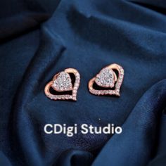 Welcome to CDigi Studio! Note: This product is meticulously crafted to order, taking 10-12 working days for production. We specialize in customizing each piece, ensuring you receive a unique, brand-new product. Rest assured, we guarantee the finest quality. 100% SATISFACTION GUARANTEED: Experience superior service with reasonable prices, exceptional quality, fast shipping, effective communication, a smooth transaction, and adherence to eBay's refund policy. Custom orders are warmly welcomed at no extra cost: Rose Gold, Yellow Gold, Black Gold, White Gold Plating Available. Stone color customization. Engraving options. Please message us for any custom order or further details. Features and Additional Information: Payment: We exclusively accept PayPal payments. Credit card payments are accep Hand Set Rose Gold Earrings As Gift, Hand Set Rose Gold Earrings For Gift, Rose Gold Hand Set Earrings As Gift, Hand-set Rose Gold Earrings For Gift, Rose Gold Hand-set Earrings As Gift, Valentine's Day Round Hallmarked Earrings, Earrings Butterfly, Engagement Earrings, Gold Anniversary