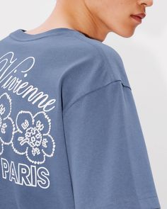 'KENZO Constellation' oversized T-shirt.
Heavy Jersey.
‘KENZO Paris’ and ‘Rue Vivienne’ embroideries.
Fusing behind the embroideries. Lucky Tiger, Kenzo Paris, Scarf Pin, Polo Sweatshirt, Cardigan Shirt, Embroidered Tshirt, Oversized T Shirt, Sweatshirt Dress, Oversized Tshirt