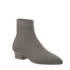 Flattering and functional, the Pashion Bootie is a fitted knit ankle boot made for all-day comfort and style, featuring a sleek pointed toe and weather-resistant, stretchy ribbed knit material.Synthetic upper/synthetic lining and sole with synthetic heelThis set includes everything you need to convert from heel to flat: The Bootie flats Heel Kit 1.5" Block Heels Stelo arch supports **This item is final sale and cannot be returned or exchanged** Convertible Shoes, Knitting Blocking, Flat Booties, Fabulous Shoes, Knitting Materials, Bridal Shoes, Bridal Accessories, Weather Resistant, Block Heels