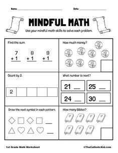 a worksheet for kids to learn how to solve the missing numbers in their workbook