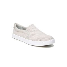 Equip yourself with the everyday slip-on style of these women's Madison sneakers from Dr. Scholl's. You'll love the sporty look, neutral palette and simple lines found on this casual silhouette.Click this FOOTWEAR GUIDE to find the perfect fit and more!SHOE FEATURESPadded collar with soft liningElastic side panels for easy on/offMulti-directional traction soleNote: upper textures vary by color; please consult imagesSHOE CONSTRUCTIONFabric upper Rubber outsole SHOE DETAILSRound toeSlip-onMemory F Casual White Slip-on Sneakers With Ortholite Insole, Casual Neutral Sneakers With Rubber Sole, Spring Casual Slip-on Sneakers With Ortholite Insole, Casual Slip-on Sneakers With Perforated Toe Box, White Slip-on Sneakers For Light Exercise, Sporty Slip-on Sneakers With Perforated Toe Box For Everyday, Sporty Everyday Slip-on Sneakers, Everyday Slip-on Sneakers With Ortholite Insole, Spring Slip-on Sneakers For Light Exercise