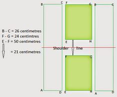 the diagram shows how to draw rectangles in two different ways, with one side drawn