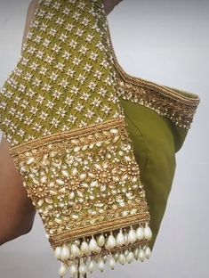 Saree Blouse Aari Work, Aari Work Saree, Blouse Aari Work, Magam Work