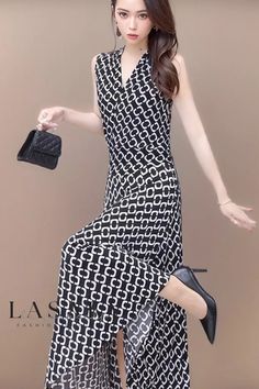 Lasaky - Stylish Sleeveless Maxi Dress for Plus Size Women Dress With No Sleeves, Dress For Plus Size Women, Dress For Plus Size, Maxi Dress For Women, Hem Skirt, Sleeveless Maxi Dress, Long Maxi, Types Of Skirts, Dress For Women