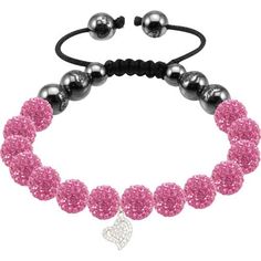 TRESOR PARIS PINK 8MM BRACELET £169 Pastel Jewelry, Paris Jewelry, Paris Pink, Red Bracelet, Red Bracelets, Pastel Shades, Crystal Bracelet, Crystal Bracelets, Watch Brands