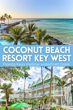 coconut beach resort key west with text overlay