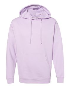 Midweight Hooded Sweatshirt - LAVENDER - S | Independent Trading Co. Midweight Hooded Sweatshirt in Lavender Size Small | Cotton/Polyester Blend Ski Club, Camo Colors, Embroidered Hoodie, Comfy Hoodies, Hooded Pullover, Pullover Sweatshirts, Pullover Sweatshirt, Hooded Sweatshirt, Pocket Pouch