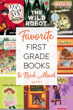 children's books with the title favorite first grade books to read aloud