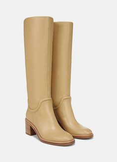 Buy Fabian Leather Boot for USD 325.00 | Vince Medium Width Leather Knee-high Boots, Wide Calf Leather Knee-high Boots, Leather Knee-high Heeled Boots With Stacked Heel, Knee-high Leather Boots With Stacked Heel, Tall Leather Boots With Reinforced Heel, Tall Leather Heeled Boots With Reinforced Heel, Classic Leather Knee-high Boots Medium Width, Leather Knee-high Boots With Stacked Heel For Work, Calf Leather Knee-high Boots