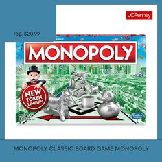 the monopoly board game monopoly is on sale for $ 20 99, and it's in